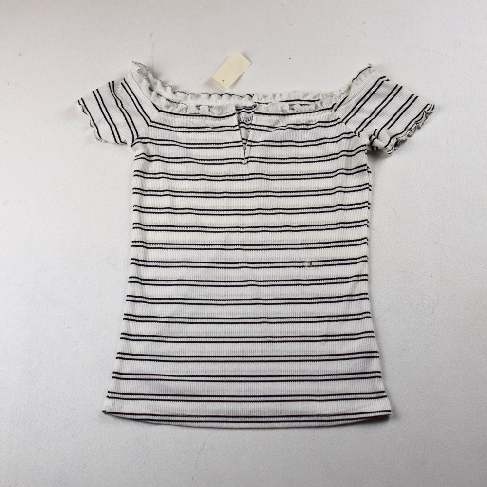 NWT Aeropostale Short Sleeve Off Shoulder Shirt
